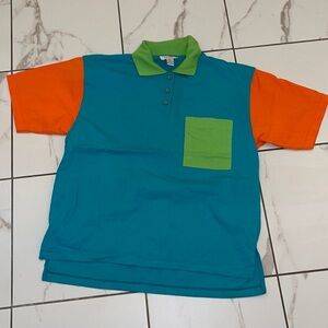 Vintage Color vibrant. Right Polo